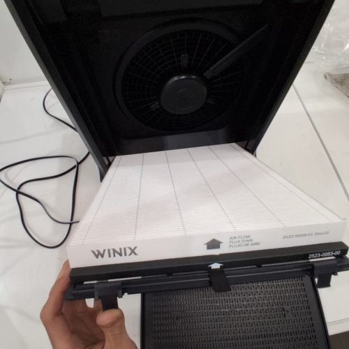 WINIX LARGE ROOM TRUE HEPA AIR PURIFIER WITH WI-FI CONTROL - 1882SQ.FT COVERAGE - BLACK (MODEL: 5520) image 4