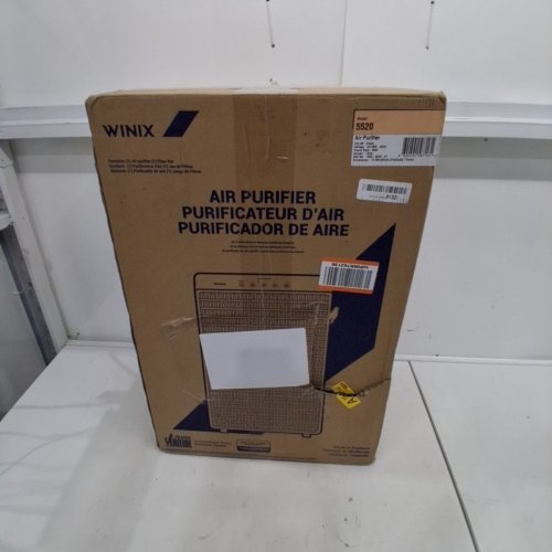 WINIX LARGE ROOM TRUE HEPA AIR PURIFIER WITH WI-FI CONTROL - 1882SQ.FT COVERAGE - BLACK (MODEL: 5520) image 5