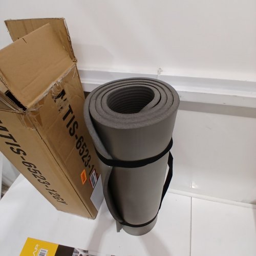 CAP BARBELL HIGH DENSITY EXERCISE YOGA MAT - 68" X 24"- GREY (MODEL: MTIS-6523-12GY) image 3