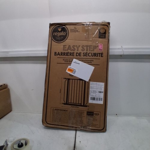 REGALO EASY STEP SAFETY GATE - 29"- 38.5" - WHITE (MODEL: 1160-DS) image 3
