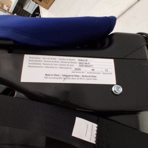 DIONO RADIAN 3R 3-IN-1 CONVERTIBLE REAR AND FRONT FACING CAR SEAT - 10 YEARS - BLUE (MODEL: 50623-NA-01) image 2