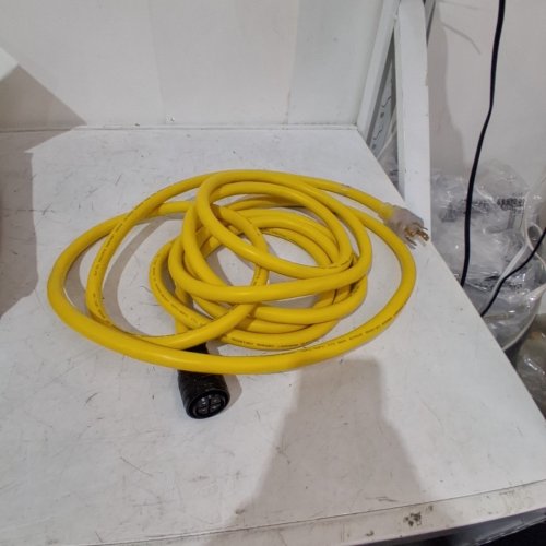 ELECTRICAL POWER CORD - 600 V - 20FT - YELLOW image 4