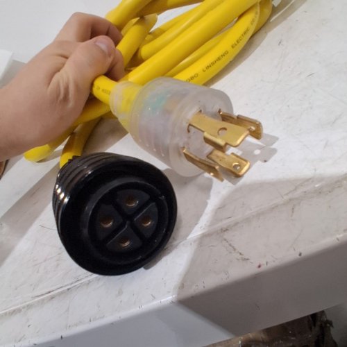 ELECTRICAL POWER CORD - 600 V - 20FT - YELLOW image 5