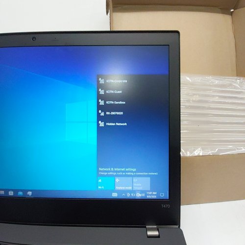 LENOVO THINKPAD T470 BUSINESS LAPTOP - 14" FHD SCREEN - INTEL I5-6300U - 16GB RAM - 256GB SSD - WINDOWS 11 - BLACK image 3