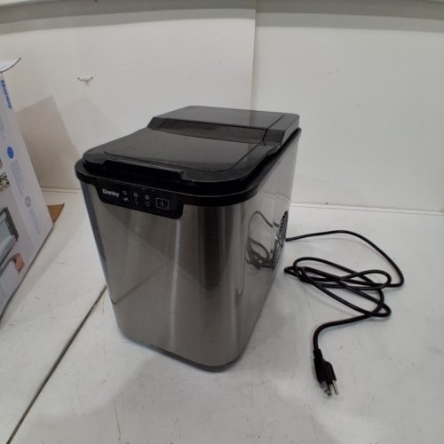 DANBY PORTABLE "ICE N' EASY" ICE MAKER - MAKES 25LBS OF ICE A DAY - STAINLESS STEEL (MODEL: DIM2500SSDB) image 3