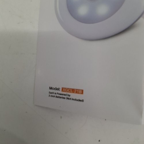 6PK STAR SPANGLED MOTION SENSOR LED LIGHTS - 3000K, 60 LUMENS - WARM WHITE (MODEL: XGCL-21B) image 4