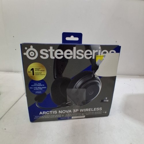 STEELSERIES ARCTIS NOVA 3P WIRELESS MULTI-PLATFORM BLUETOOTH GAMING HEADSET - BLACK image 6