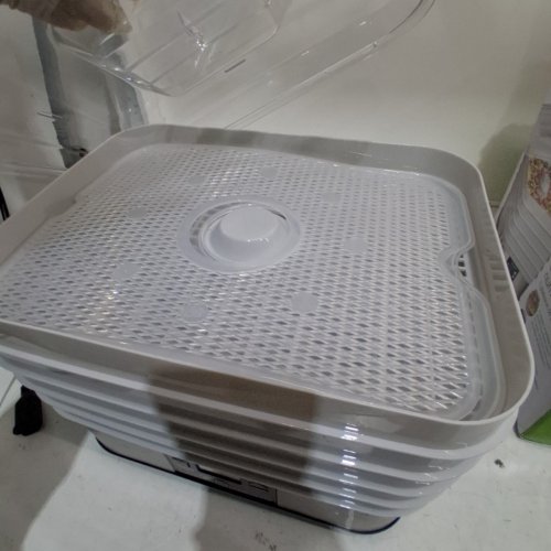 HAMILTON BEACH 5-TRAY STACKABLE DIGITAL FOOD DEHYDRATOR - WHITE (MODEL: 32100C) image 4