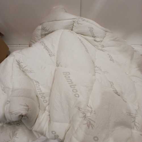 NIAGARA SLEEP SOLUTION ULTRA SOFT QUEEN SIZE MATTRESS TOPPER - VISCOSE MADE FROM BAMBOO PILLOW TOP MATTRESS PAD FOR BACK PAIN RELIEF - QUEEN - WHITE (MODEL: GZ-33XH-312L) image 2