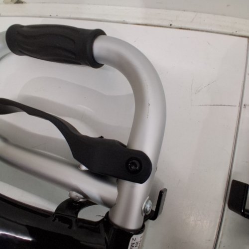 WHLICKS ADJUSTABLE FOLDING NARROW WALKER WITH WHEELS - SILVER /BLACK (MODEL: SW20) image 5