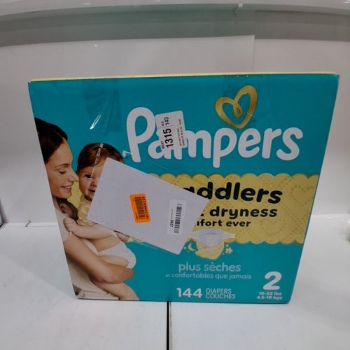144PK PAMPERS SWADDLERS - SIZE 2 - MULTICOLOR image 3