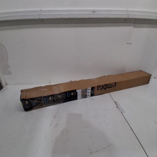 UMBRA TWILIGHT SINGLE CURTAIN ROD SET - 30" TO 84" - BLACK image 3
