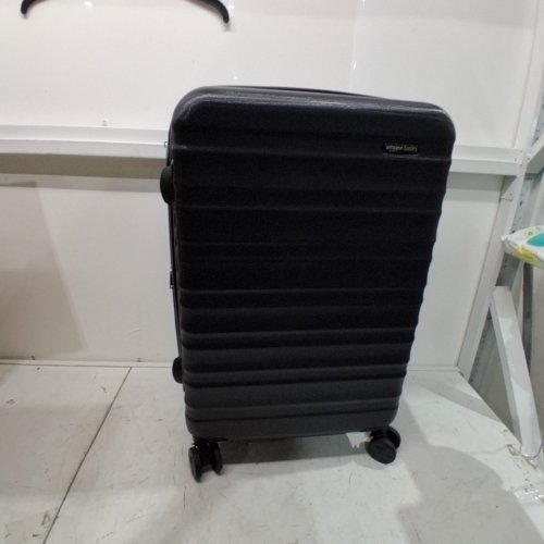 AMAZON BASICS HARDSHELL CARRY ON SPINNER SUITCASE LUGGAGE - 26" - BLACK image 2