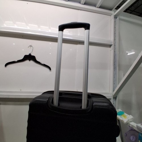 AMAZON BASICS HARDSHELL CARRY ON SPINNER SUITCASE LUGGAGE - 26" - BLACK image 3