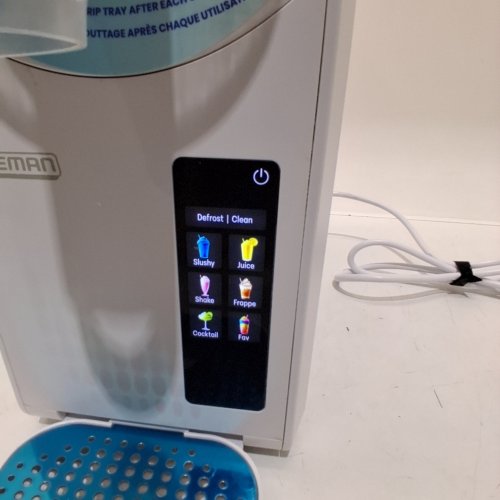 ICEMAN BY CHEFMAN SLUSH-EASE MAX FROZEN DRINK MAKER & SLUSHY MACHINE WITH 5 PRESETS AND LED DISPLAY - 64OZ - WHITE (MODEL: RJ62-20A-WHT-CA) image 2