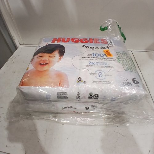144PK HUGGIES SNUG AND DRY BABY DIAPERS - SIZE 6 - MICKEY MOUSE image 2