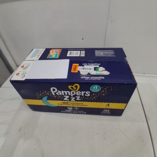104PK PAMPERS DIAPERS SIZE 4, 22-37LB image 2