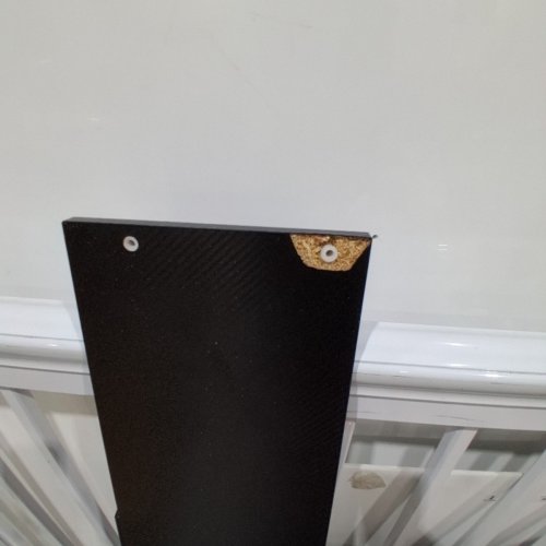 ODK REVERSIBLE L SHAPED GAMING DESK WITH MONITOR SHELVES, STORAGE SHELVES, USB CHARGING PORTS AND LED LIGHTS - 58" - BLACK CARBON (MODEL:A04) image 10