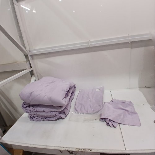 5PC SLEEPDOWN COMFORTER SET - QUEEN - LIGHT PURPLE image 2