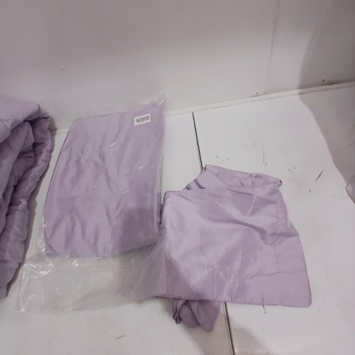 5PC SLEEPDOWN COMFORTER SET - QUEEN - LIGHT PURPLE image 3