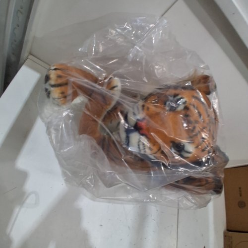 MELISSA & DOUG GAINT PLUSH TIGER TOY - 5FT - ORANGE AND BLACK image 5