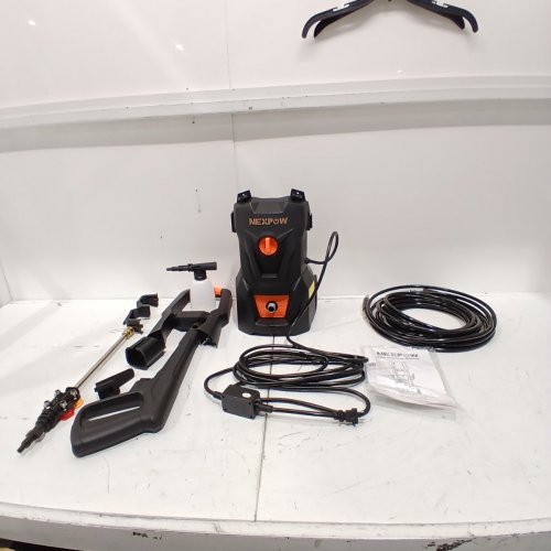 NEXPOW ELECTRIC PRESSURE POWER WASHER - 4000PSI - 2.6 GPM - BLACK/ORANGE - (MODEL: SK101-16) image 3