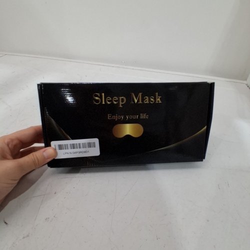LC-DOLIDA BLUETOOTH SLEEPING HEADPHONES EYE MASK - BLACK image 4
