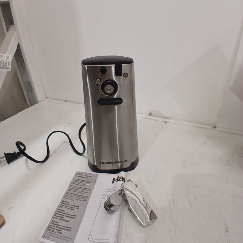 HAMILTON BEACH STAINLESS STEEL EXTRA-TALL CAN OPENER - SILVER (MODEL: 76700C) image 3
