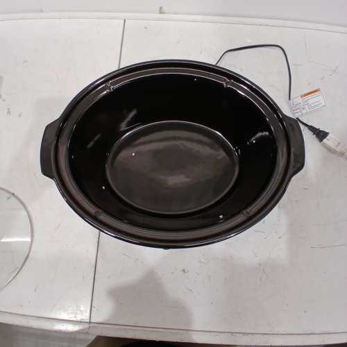 CROCKPOT CLASSIC SLOW COOKER WITH THREE HEAT SETTINGS - 7QT - BLACK image 3