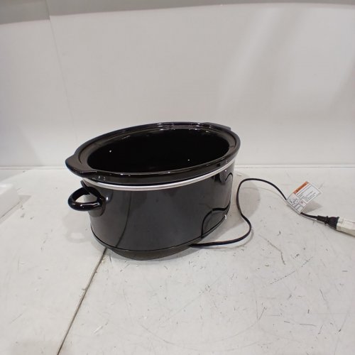 CROCKPOT CLASSIC SLOW COOKER WITH THREE HEAT SETTINGS - 7QT - BLACK image 4