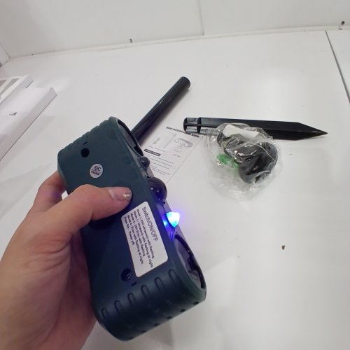SOLAR INFRARED SENSOR ALARM WITH MOTION SENSOR - GREEN /BLACK image 2