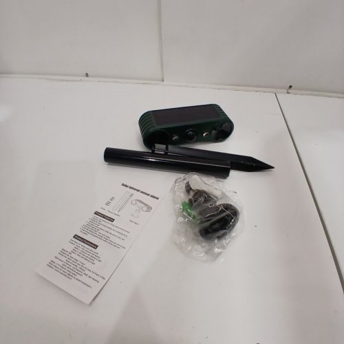 SOLAR INFRARED SENSOR ALARM WITH MOTION SENSOR - GREEN /BLACK image 3