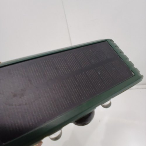 SOLAR INFRARED SENSOR ALARM WITH MOTION SENSOR - GREEN /BLACK image 4
