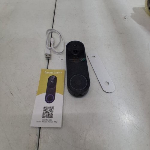 1080P WIRELESS DOORBELL SECURITY CAMERA, AI HUMAN DETECTION, 2-WAY AUDIO, NIGHT VISION, REAL-TIME MOTION ALERTS - BLACK (MODEL:M52) image 6