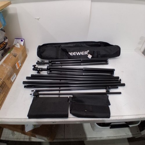 NEEWER PHOTOGRAPHY BACKGROUND WITH CARRY BAG AND SAND BAGS - 19FT X 9FT - BLACK (MODEL:NK-ST2630) image 2