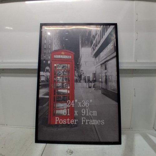 GIFTGARDEN ALUMINUM POSTER FRAME - 24" X 36" - BLACK image 2