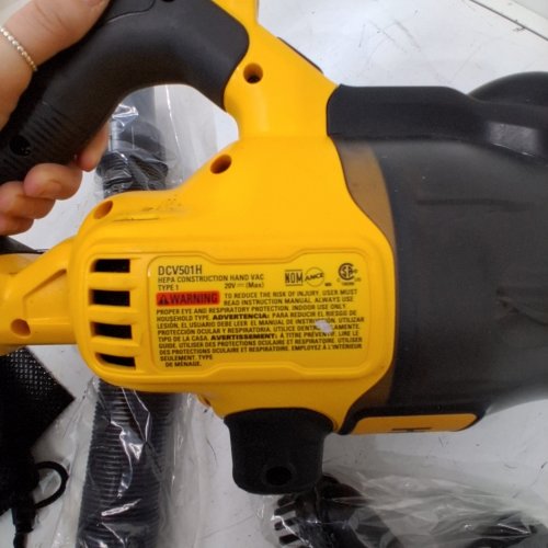 DEWALT 20V CORDLESS HANDHELD VACUUM - TOOL ONLY (MODEL: DCV501HB) image 5