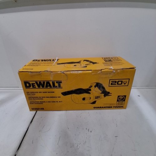 DEWALT 20V CORDLESS HANDHELD VACUUM - TOOL ONLY (MODEL: DCV501HB) image 7