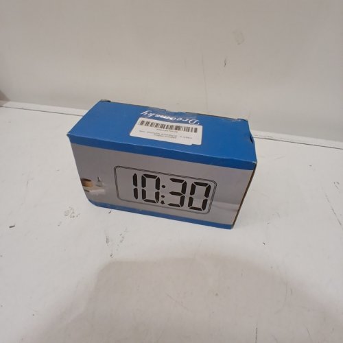 DREAMSKY COMPACT DIGITAL ALARM CLOCK WITH USB CHARGING PORT, 0-100% BRIGHTNESS LARGE DISPLAY, ADJUSTABLE VOLUME, 12/24 SNOOZE - BLACK (MDOEL: DS312BW) image 4