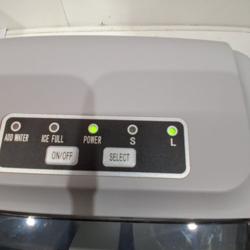 FRIGIDAIRE COMPACT COUNTERTOP ELECTRIC ICE MAKER - MAKES 26LBS OF ICE/DAY - SILVER (MODEL: EFIC189-B-SILVER) image 2