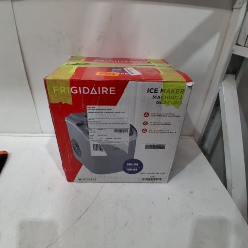 FRIGIDAIRE COMPACT COUNTERTOP ELECTRIC ICE MAKER - MAKES 26LBS OF ICE/DAY - SILVER (MODEL: EFIC189-B-SILVER) image 5