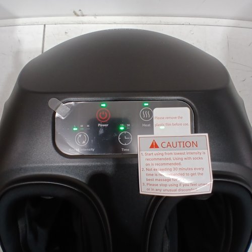 RENPHO SHIATSU FOOT MASSAGER MACHINE WITH HEAT - BLACK image 2