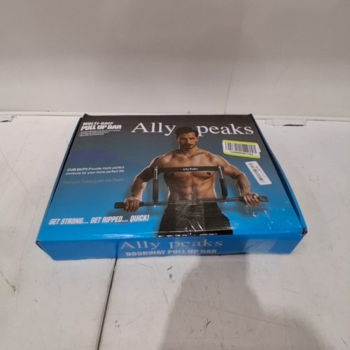 ALLY PEAKS PULL UP BAR FOR DOORWAY - MAX 440LBS - BLACK (MODEL: X002PE2R2J) image 3