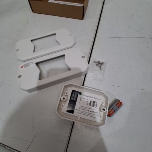 WILDPULSE RV PROPANE GAS AND CARBON MONOXIDE DETECTOR - WHITE (MODEL:R501) image 2