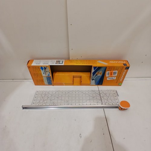 FISKARS ROTARY CUTTER & RULER COMBO, 24" X 6" GRID image 2