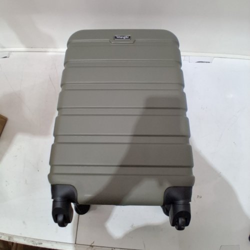 WRANGLER HARDSIDE CARRY-ON SPINNER LUGGAGE - 22" - OLIVE (MODEL: WR-87720-330) image 2