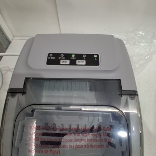FRIGIDAIRE COMPACT COUNTERTOP ELECTRIC ICE MAKER - MAKES 26LBS OF ICE/DAY - SILVER (MODEL: EFIC189-B-SILVER) image 2