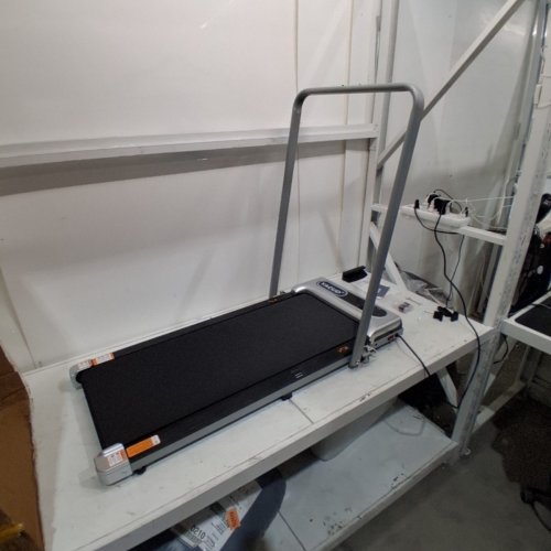 YAGUD 3-IN-1 PORTABLE UNDER DESK TREADMILL WITH 8% INCLINE - 45.5" X 21.7" X 37.4" - SILVER ( MODEL: ZF-030106) image 3