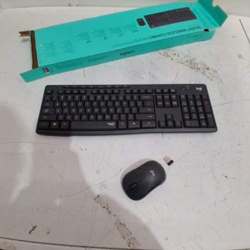 2PC LOGITECH WIRELESS MOUSE AND KEYBOARD COMBO WITH SILENT TOUCH TECHNOLOGY - GRAPHITE (MODEL: MK295) image 3