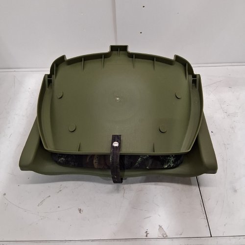 MARINE-GRADE PVC FOLDING LOW BACK BOAT CHAIR SEAT - 330LBS CAP - 20" X 19.5" X 15.5" - GREEN (MODEL: NP12115GN) image 4